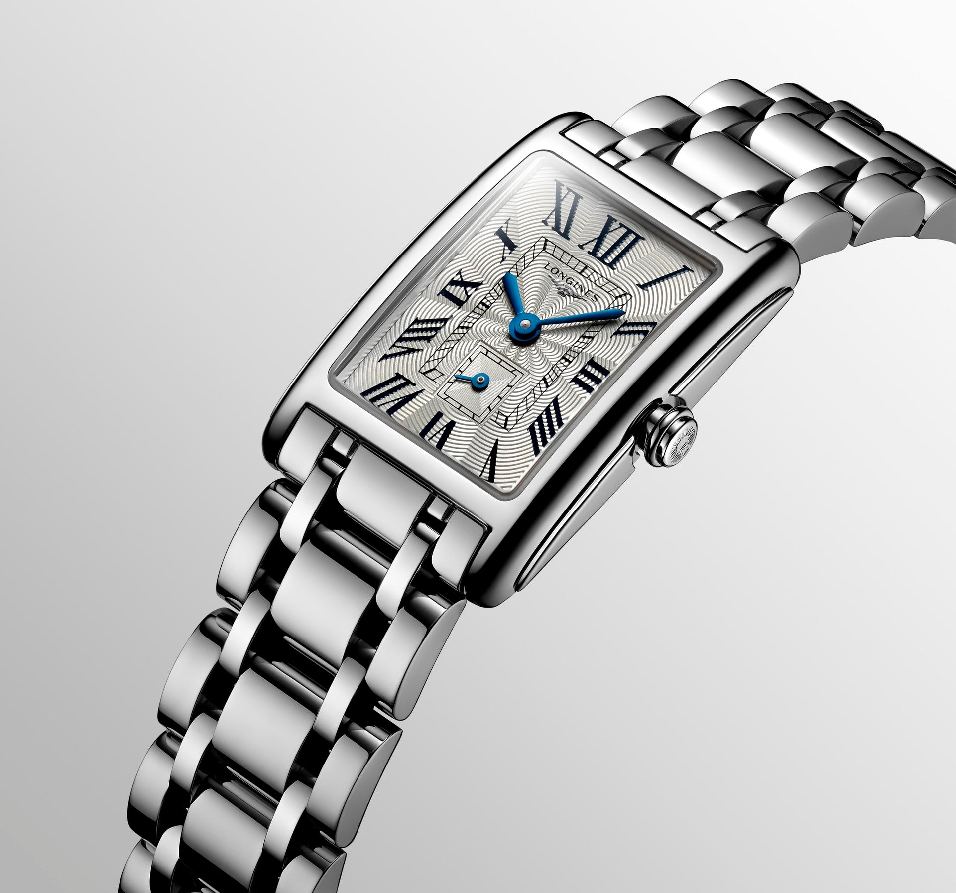 Longines Dolcevita Quartz (cadran argenté / 21mm x 32mm)