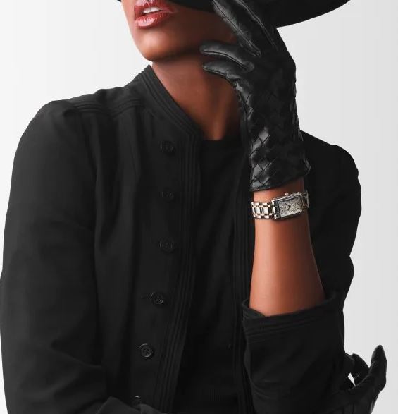 Longines Dolcevita Quartz (Cadran argenté / Rose bicolore)