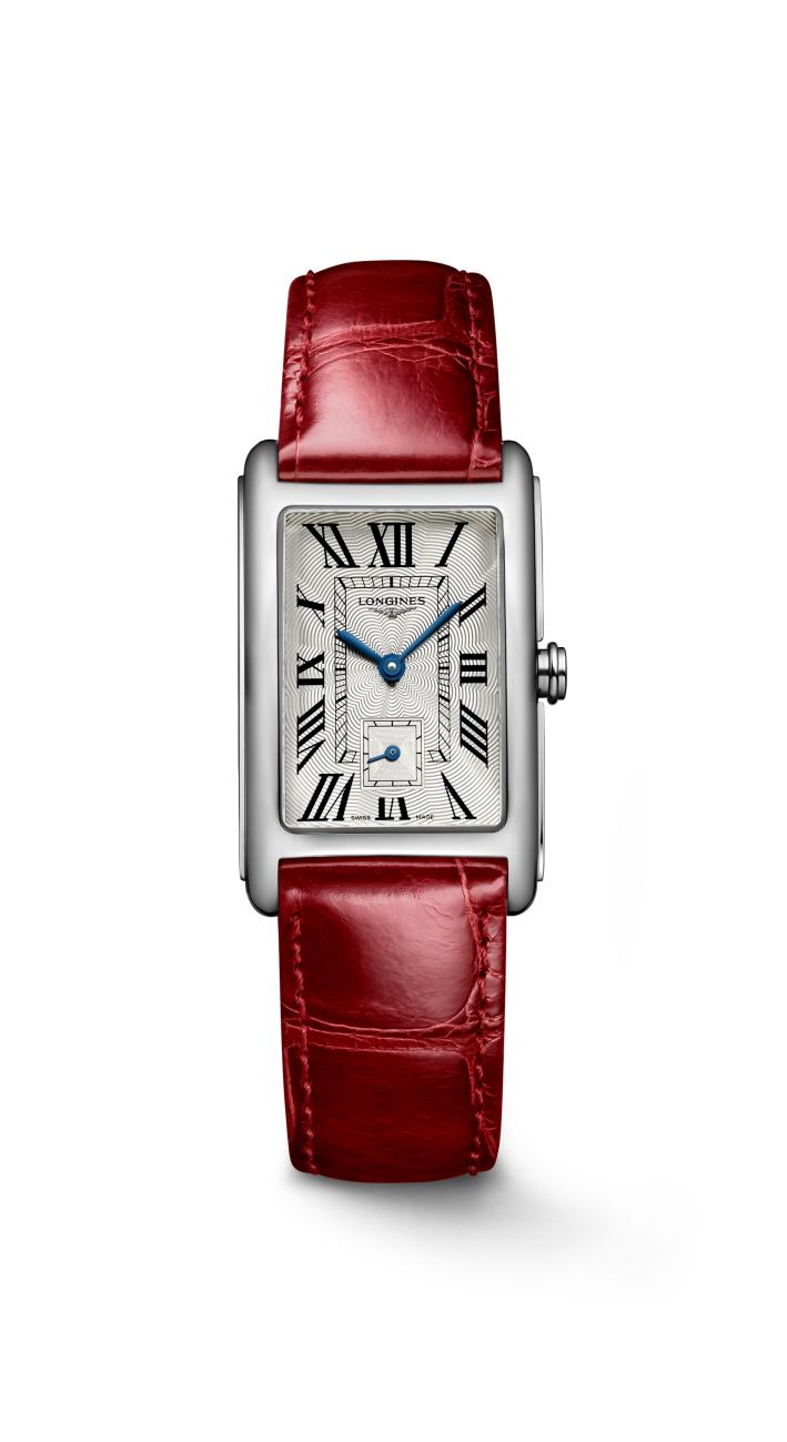Longines Dolcevita Quartz (cadran argenté / 21mm x 32mm)