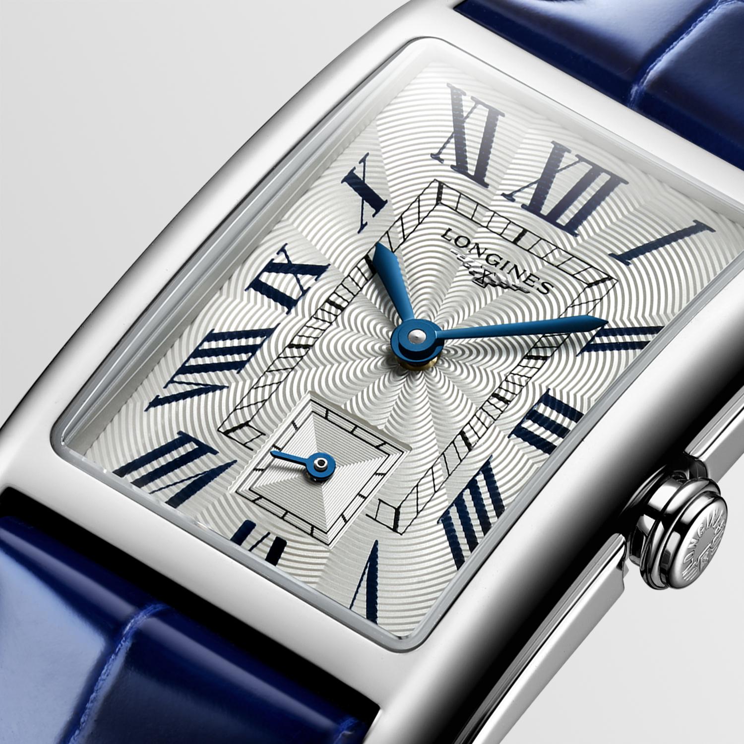 Longines Dolcevita Quartz (cadran argenté / 21mm x 32mm)