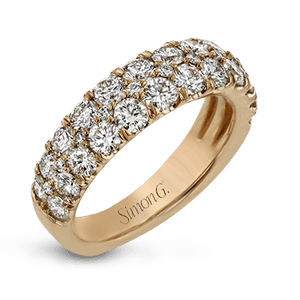 Simon G 18K Diamond Pave Ring