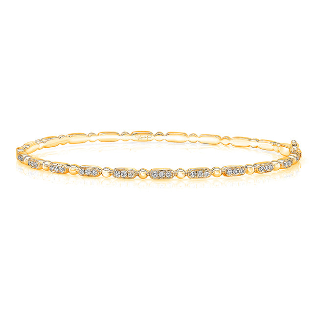 Unek 14K Diamond Bangle