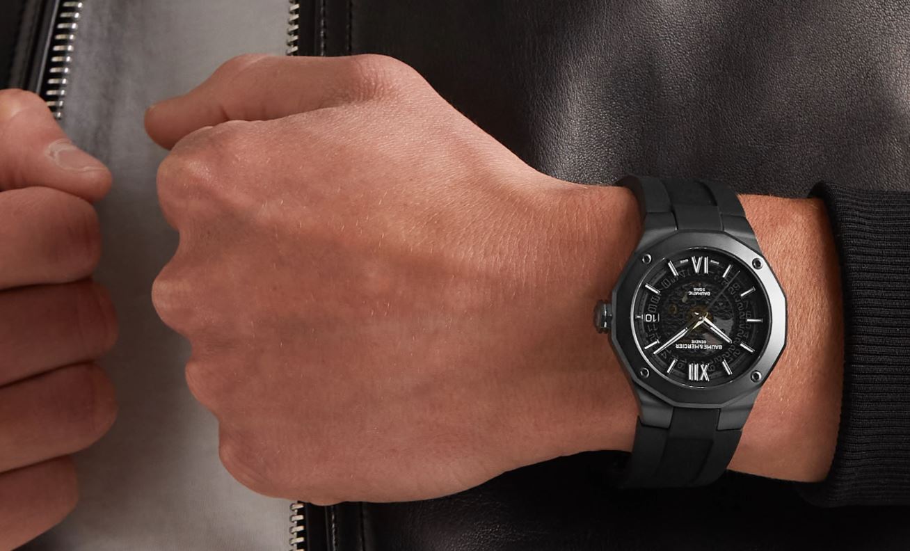 Baume Et Mercier Riviera Baumatic Automatic (cadran noir / 42 mm)