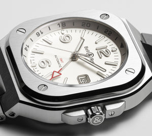 Bell & Ross BR 05 GMT White Automatic (White Dial / 41mm)