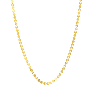 Hemsleys Collection 14K Yellow Gold Mini Disc Necklace