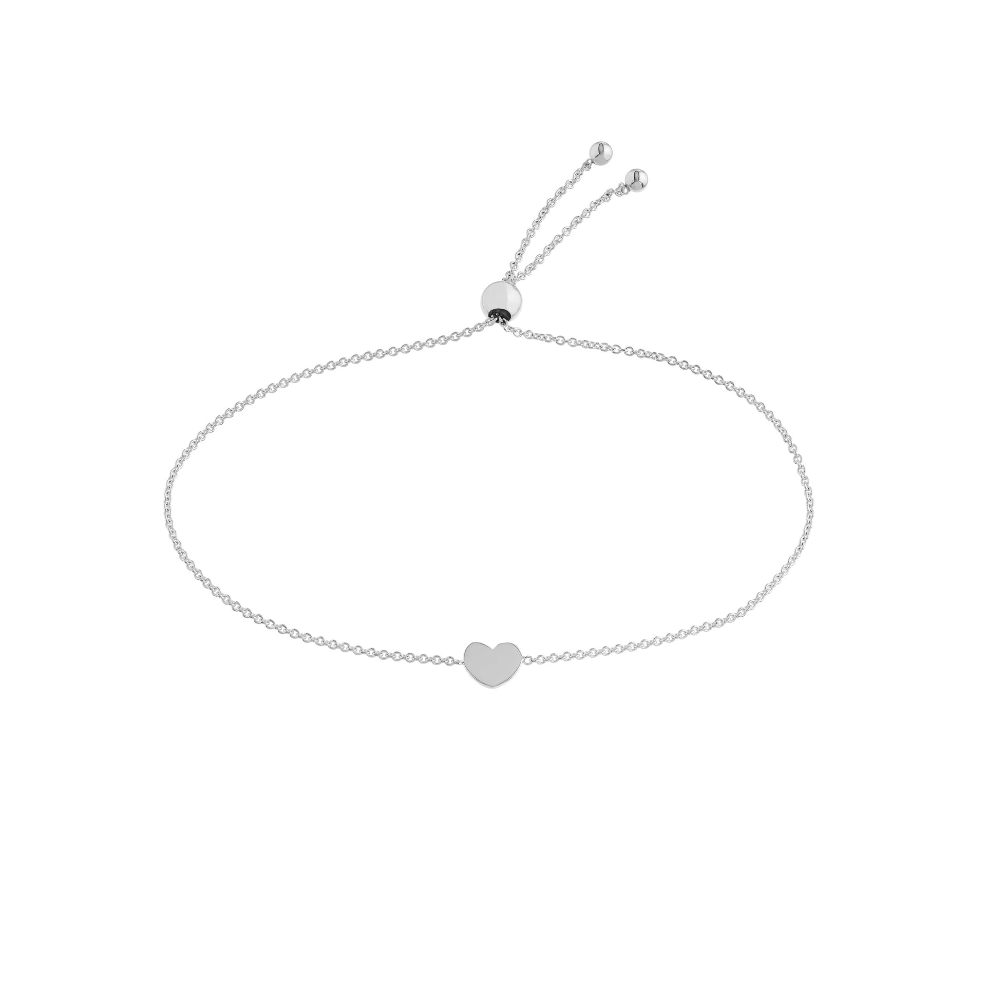 Bracelet Bolo 14K à coeur soufflé de la collection Hemsleys
