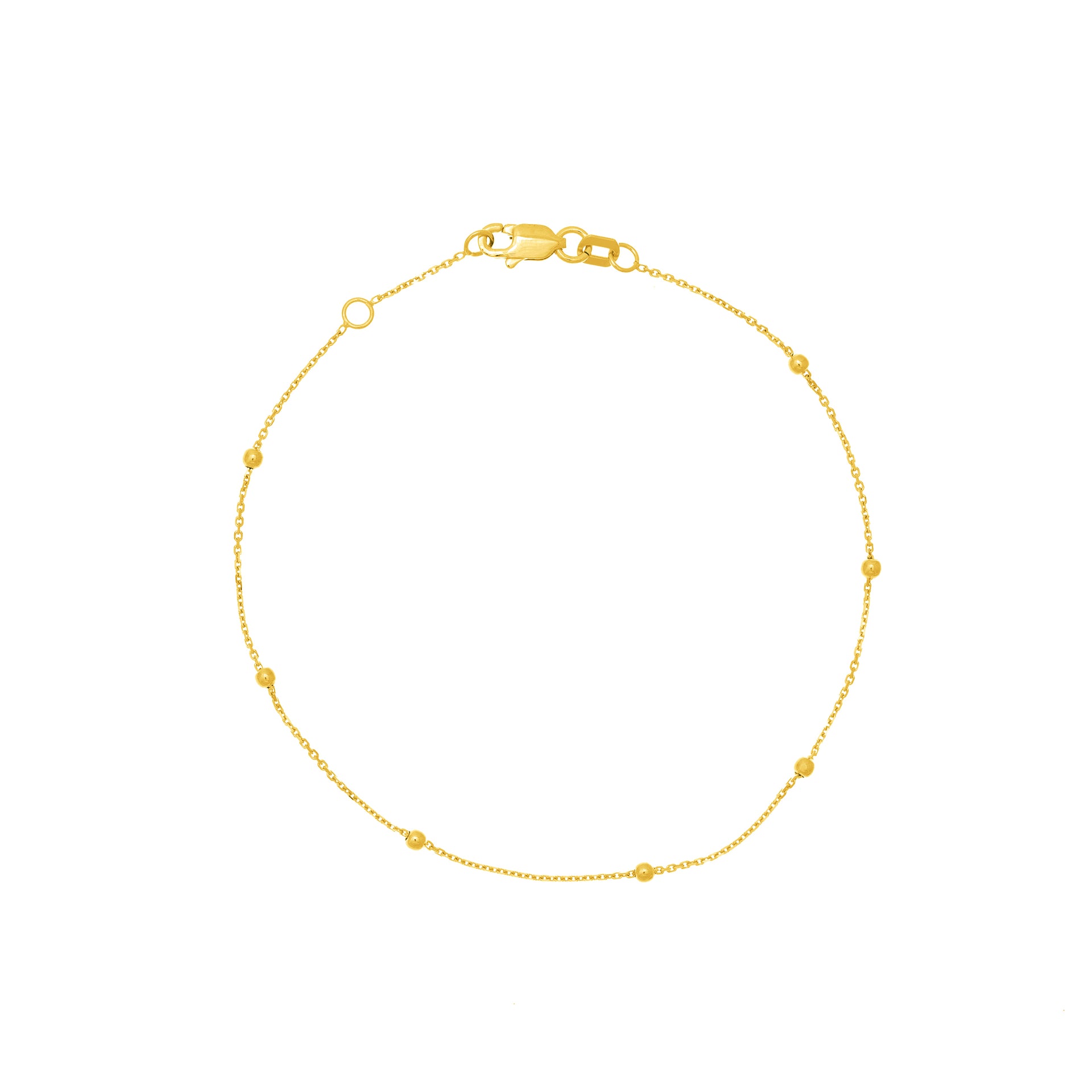 Collection Hemsleys 14K - Bracelet de perles à la verge