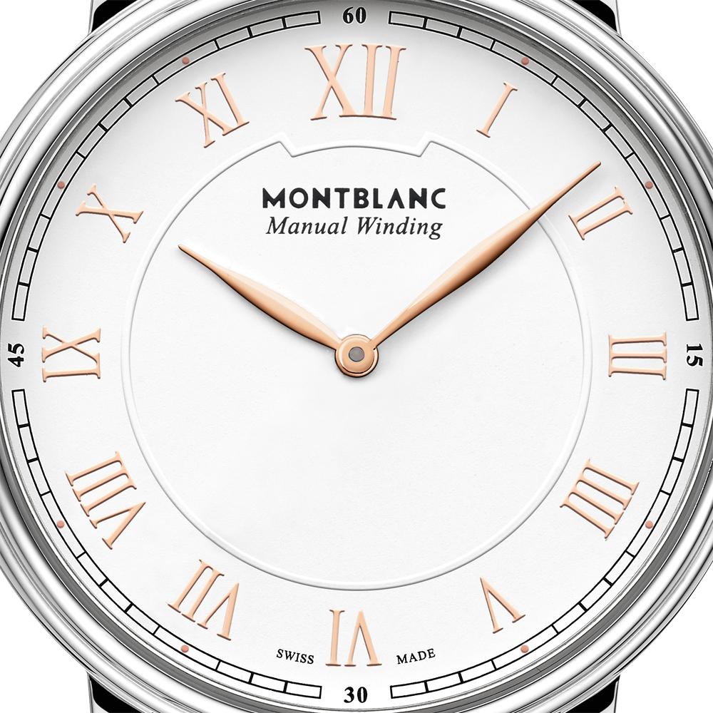 Montblanc Tradition Manual Winding (White Dial / 40mm)