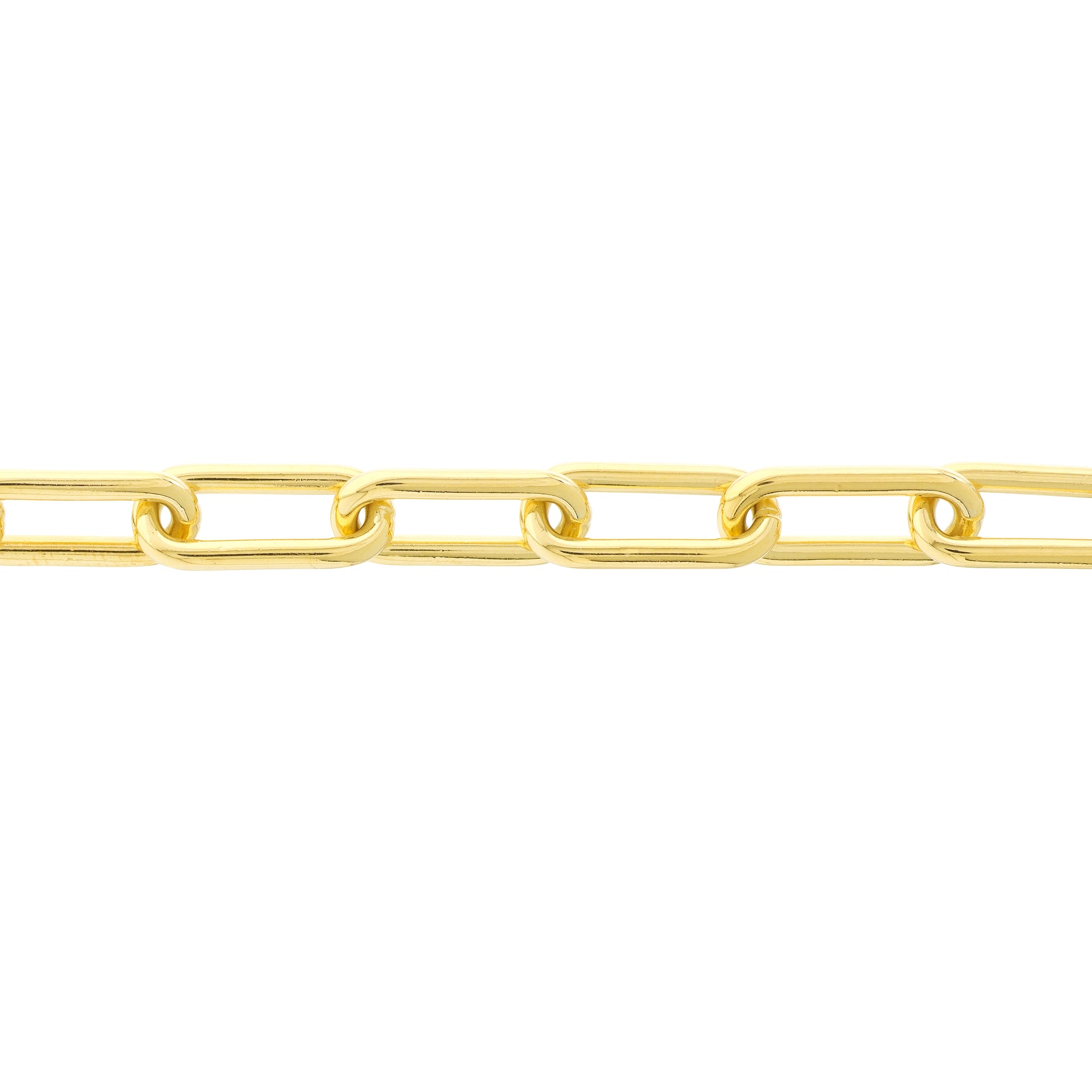 Collection Hemsleys - Bracelet trombone 6 mm en or jaune 14K