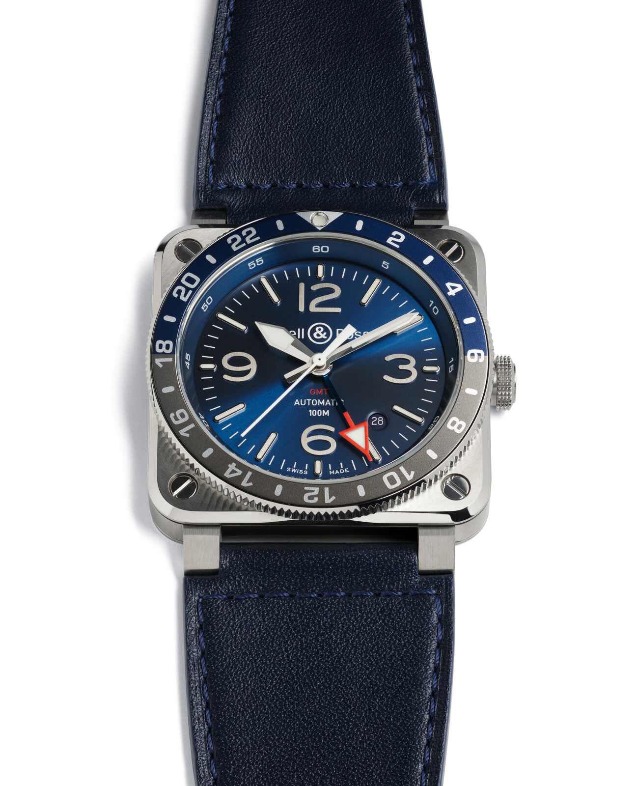 Bell & Ross BR 03-93 GMT Automatic (Blue Dial / 42mm)