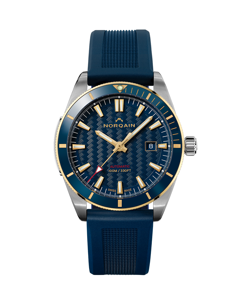 Norqain Adventure Sport Steel & Gold Limited Edition Auto (Blue Dial / 42mm)