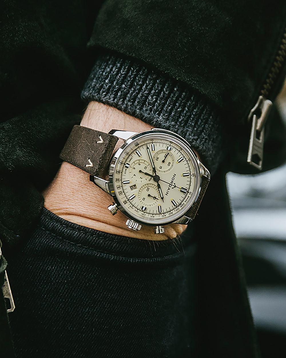 Norqain Freedom 60 Auto Chrono (cadran crème / 43mm)