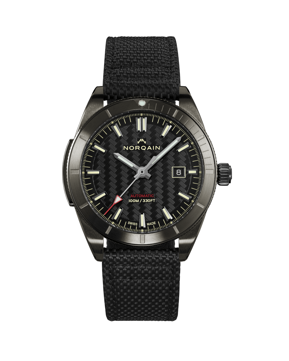 Norqain Adventure Sport Auto (Black Dial / 42mm / DLC Case)