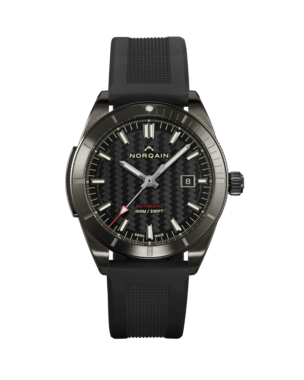 Norqain Adventure Sport Auto (Black Dial / 42mm / DLC Case)