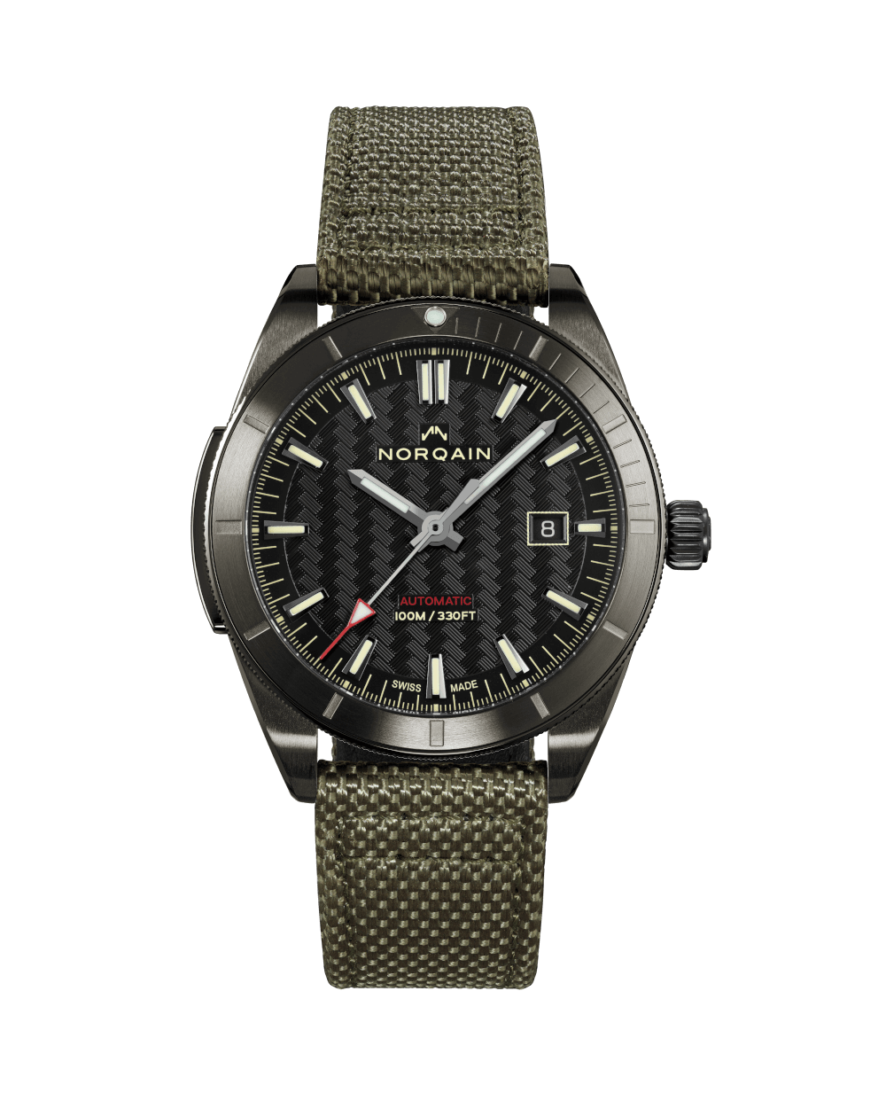 Norqain Adventure Sport Auto (Black Dial / 42mm / DLC Case)