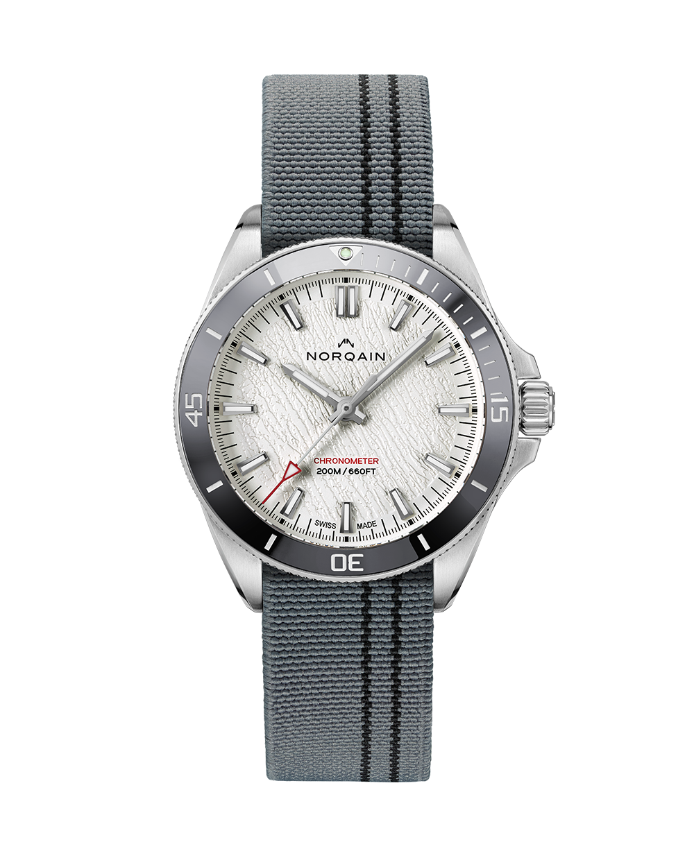 Norqain Adventure Neverest Glacier Auto (cadran blanc glacier / 40mm)