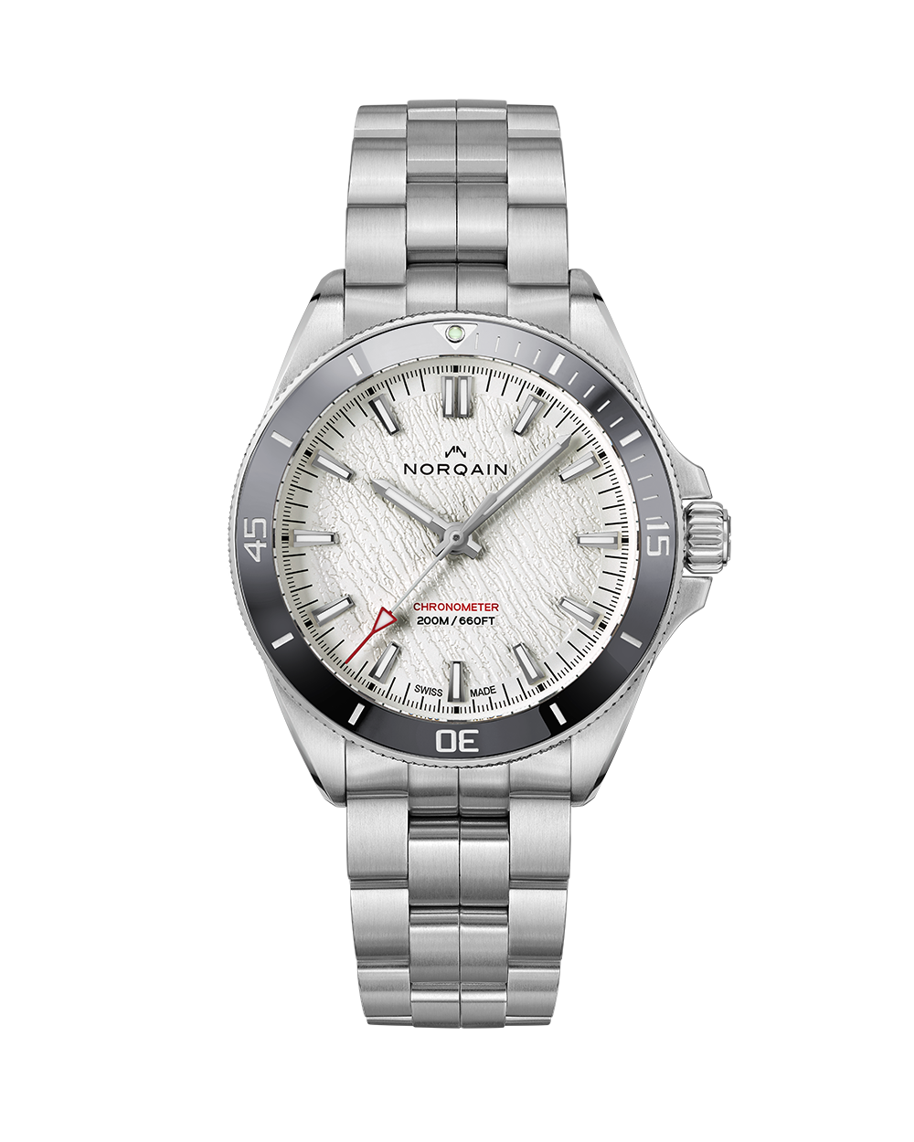 Norqain Adventure Neverest Glacier Auto (cadran blanc glacier / 40mm)