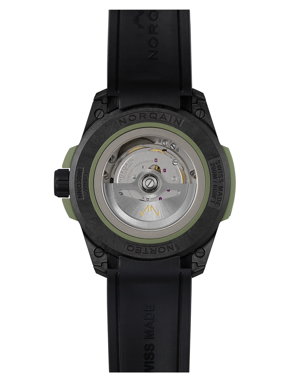 Norqain Independence Wild One Auto (Cadran noir et vert / 42mm)