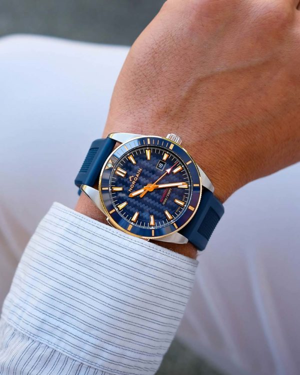 Norqain Adventure Sport Steel & Gold Limited Edition Auto (Blue Dial / 42mm)