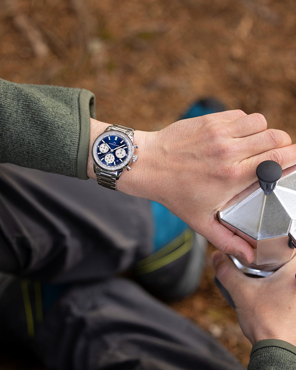 Norqain Freedom 60 Auto Chrono (Cadran bleu / 40mm)