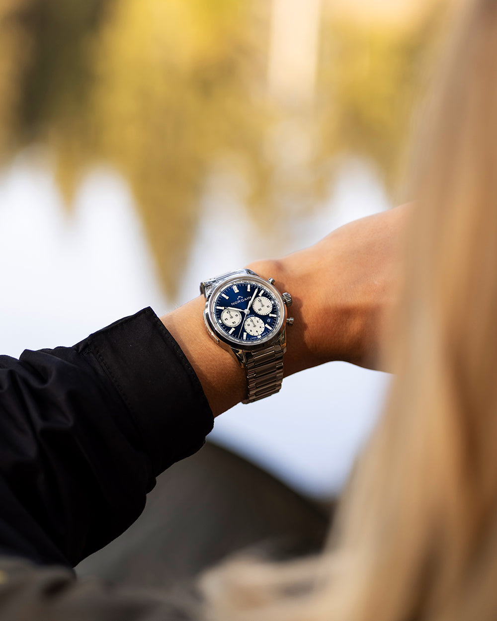 Norqain Freedom 60 Auto Chrono (Cadran bleu / 40mm)