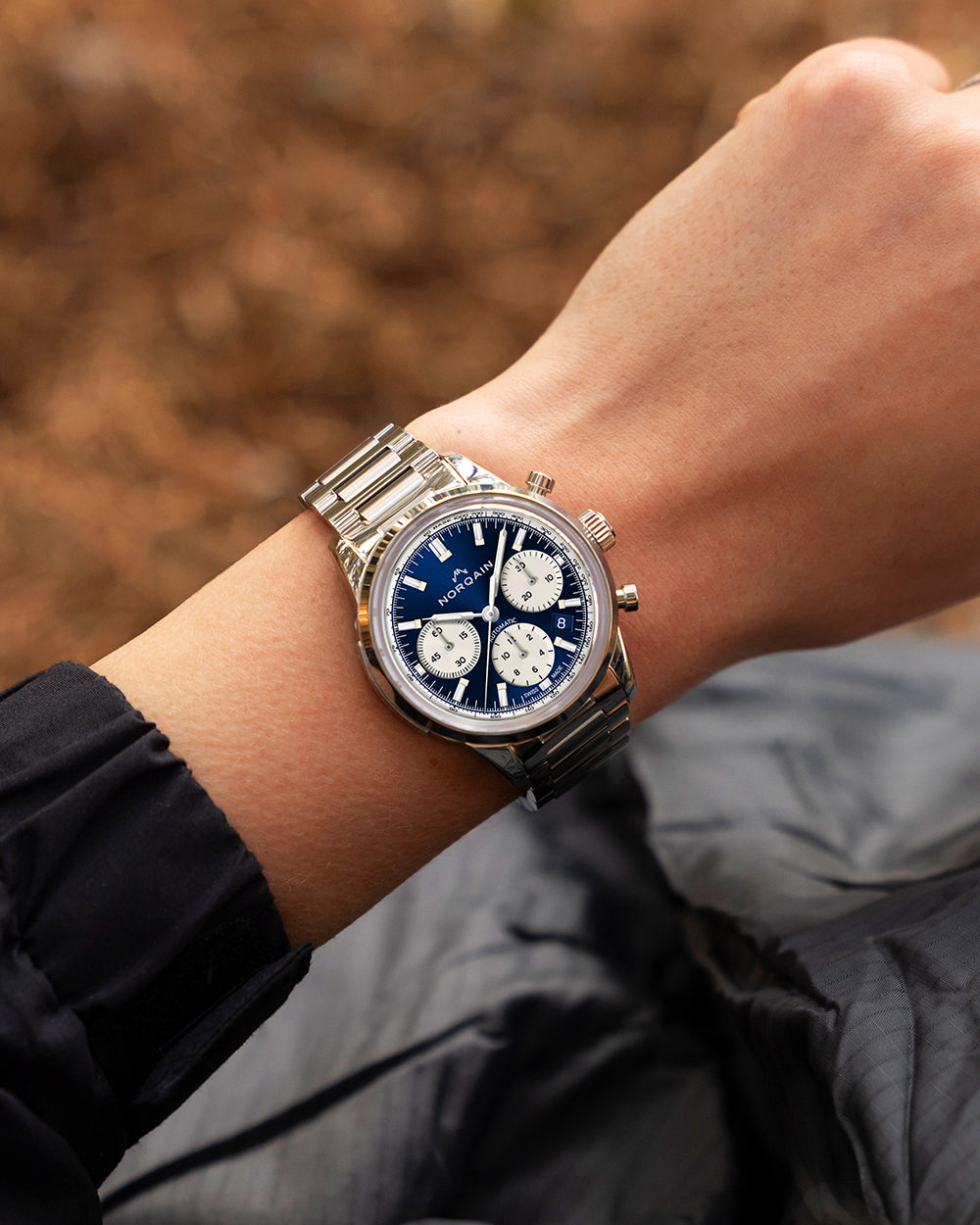 Norqain Freedom 60 Auto Chrono (Cadran bleu / 40mm)