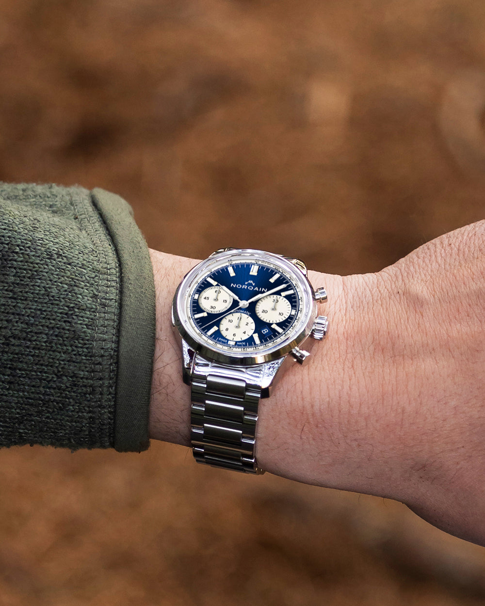 Norqain Freedom 60 Auto Chrono (Cadran bleu / 40mm)