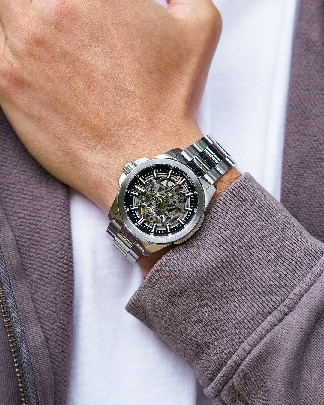 Norqain Independence Skeleton Auto (Cadran noir squelette / 42mm)