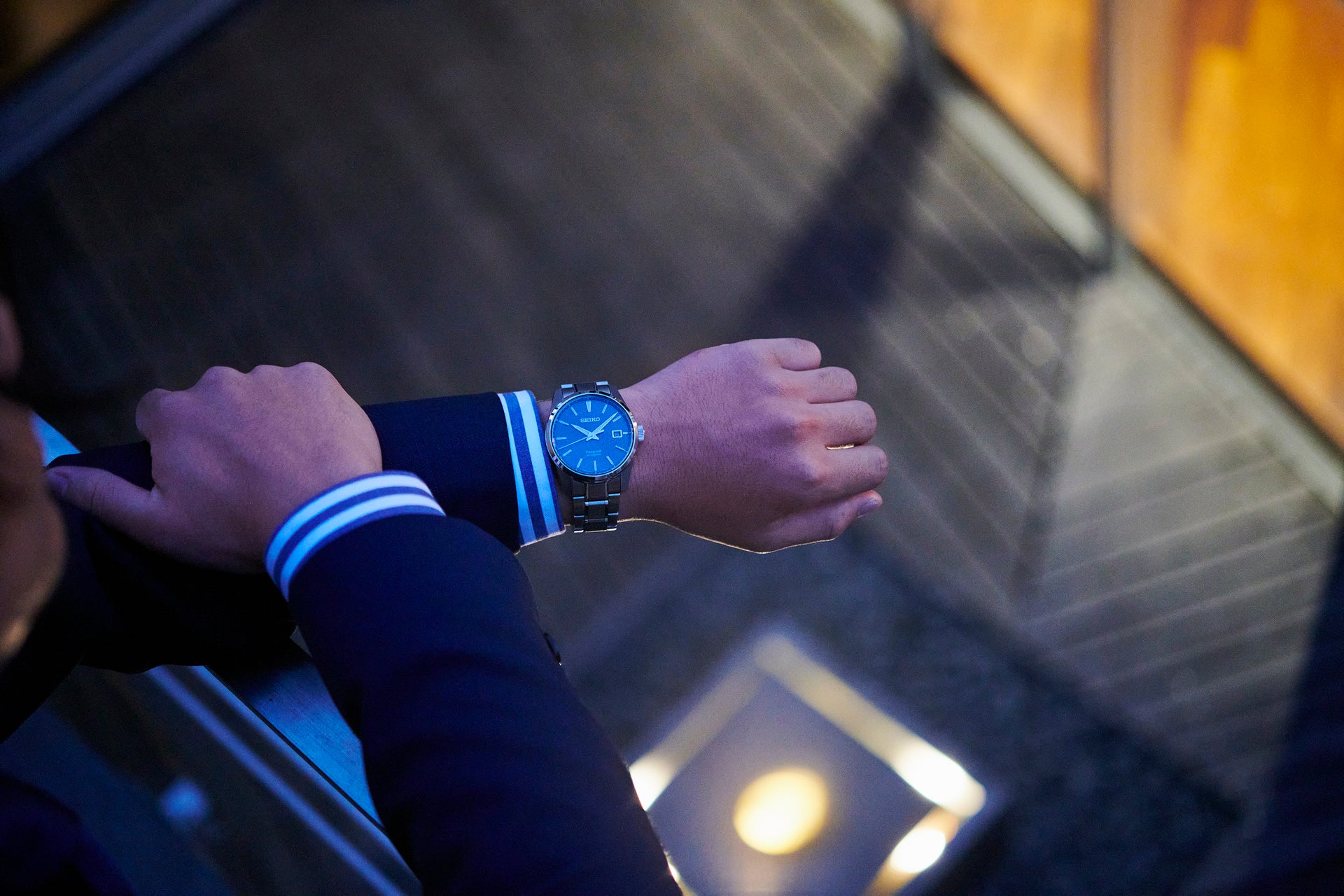 Seiko Presage Sharp Edged SPB167 Automatic (Blue Dial / 39mm)