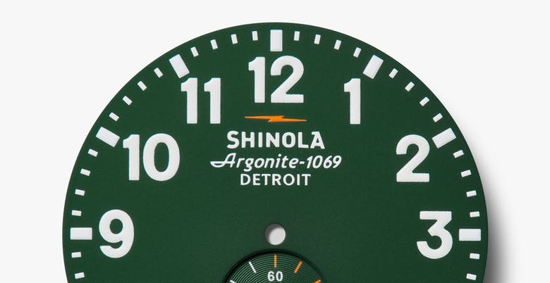 Shinola The Runwell Quartz (Green Dial / 47mm)