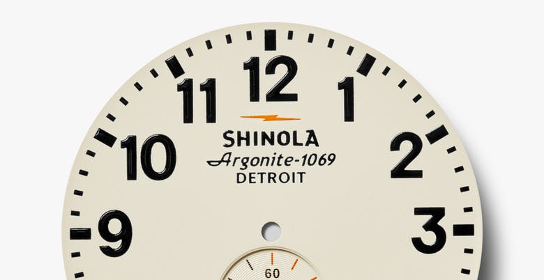Shinola The Runwell Quartz (Cream Dial / 47mm)