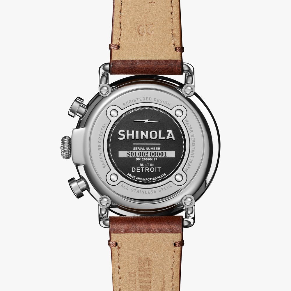 Shinola The Runwell Chronograph Quartz (Blue Dial / 47mm)