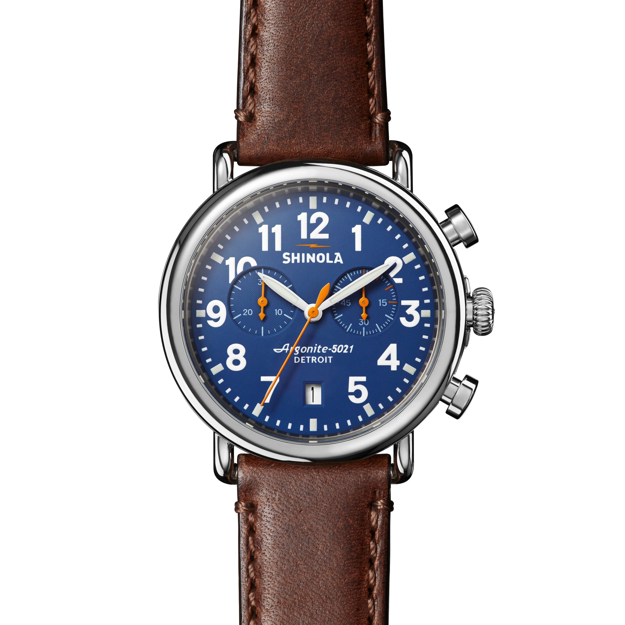 Shinola The Runwell Chronograph Quartz Blue Dial 41mm