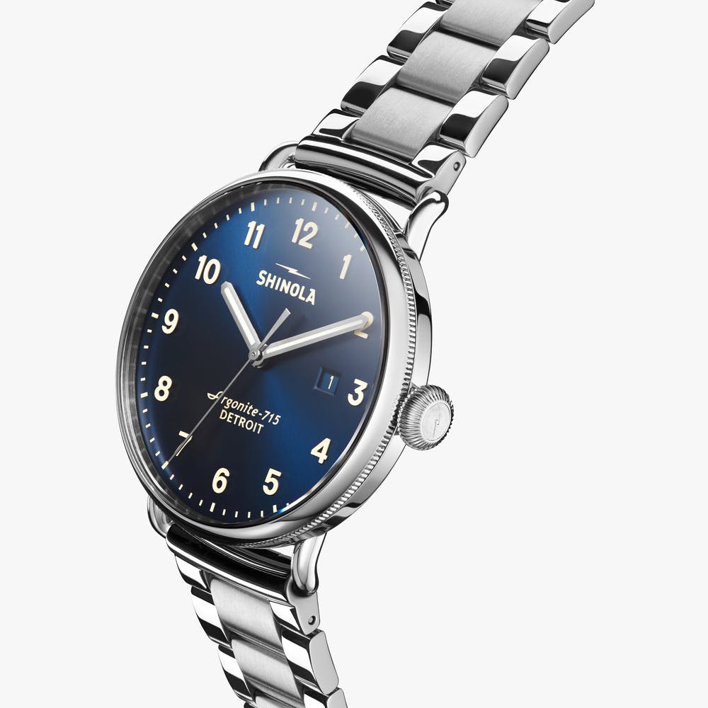 Shinola best sale canfield 43mm