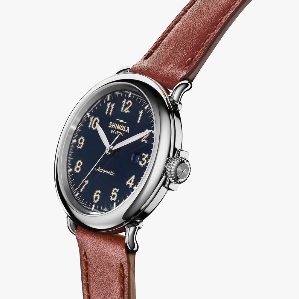 Shinola The Runwell Automatic (Blue Dial / 45mm)