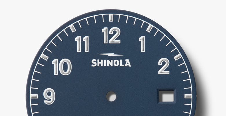Shinola The Vinton Quartz (Blue Dial / 38mm)