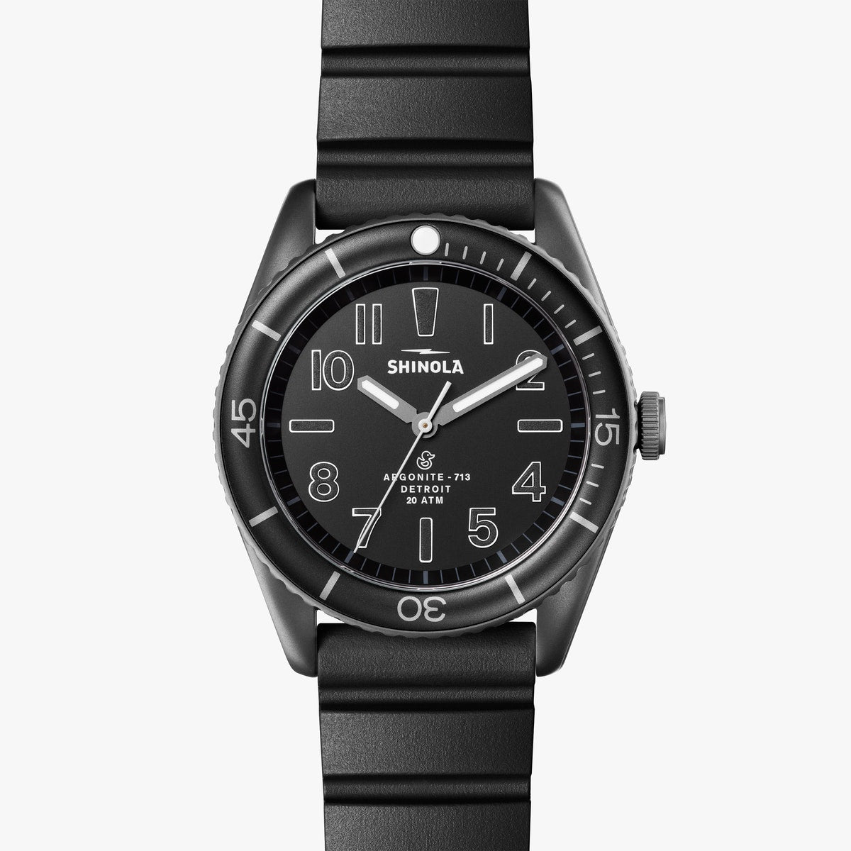 Shinola discount rubber strap