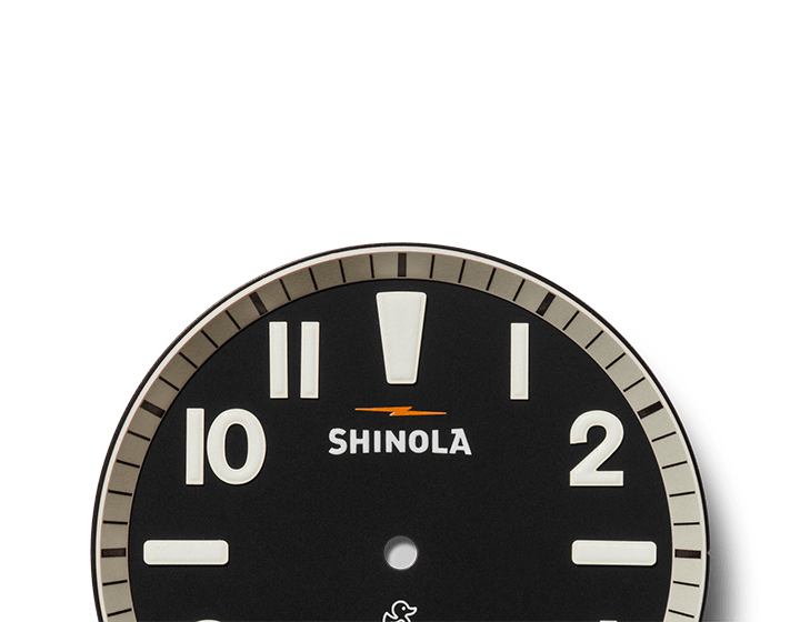 Shinola The Duck (Black Dial / 42mm)