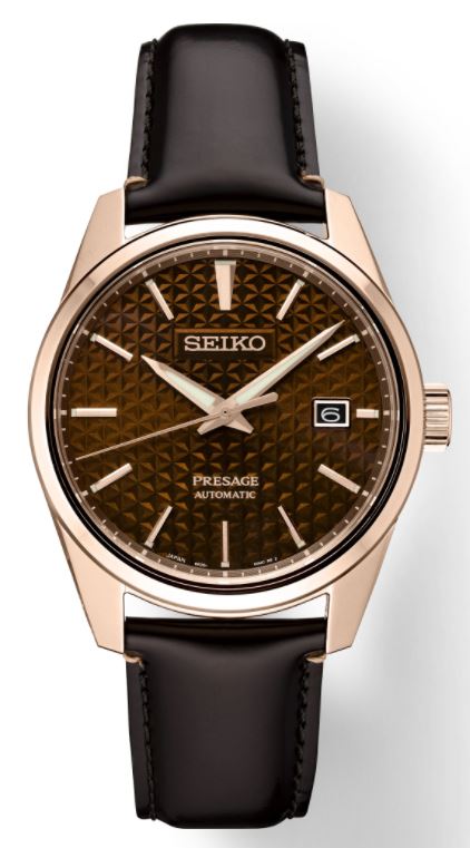 Seiko Presage Sharp Edged SPB170 Automatic (Brown Dial 39mm
