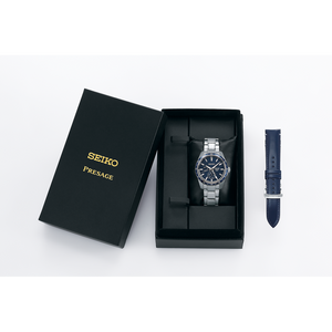 Seiko Presage Sharp Edged GMT SPB303 Limited Edition Automatic (Blue Dial / 42mm)