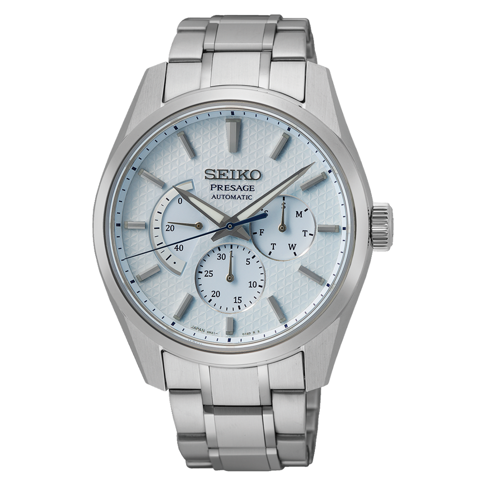 Seiko Presage Sharp Edged SPB305 Automatic Icey Blue Dial 40mm