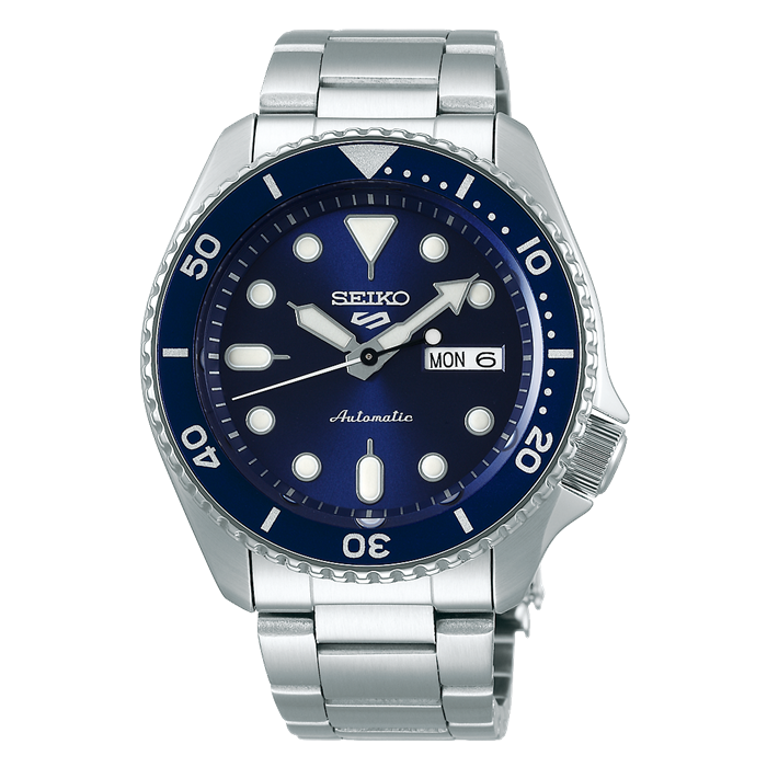 Seiko 5 Sports SRPD51 Automatic (Blue Dial / 42.5mm) – Hemsleys