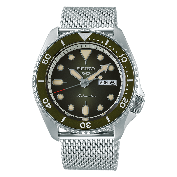 Seiko 5 Sports SRPD75 Automatic (Green Dial / 42.5mm)