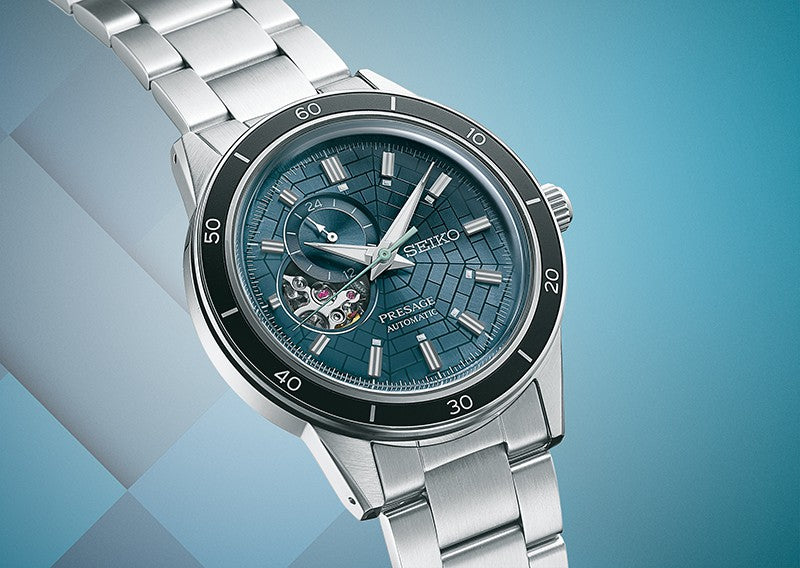 Seiko Presage Style60 Open Heart 140th Anniversary Limited Edition SSA445 Automatic (Blue Dial / 40.8mm)