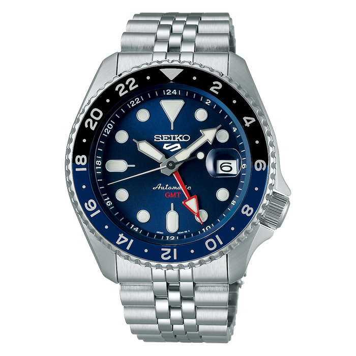 Seiko 5 Sports GMT SSK003 Automatic (Blue Dial / 42.5mm)