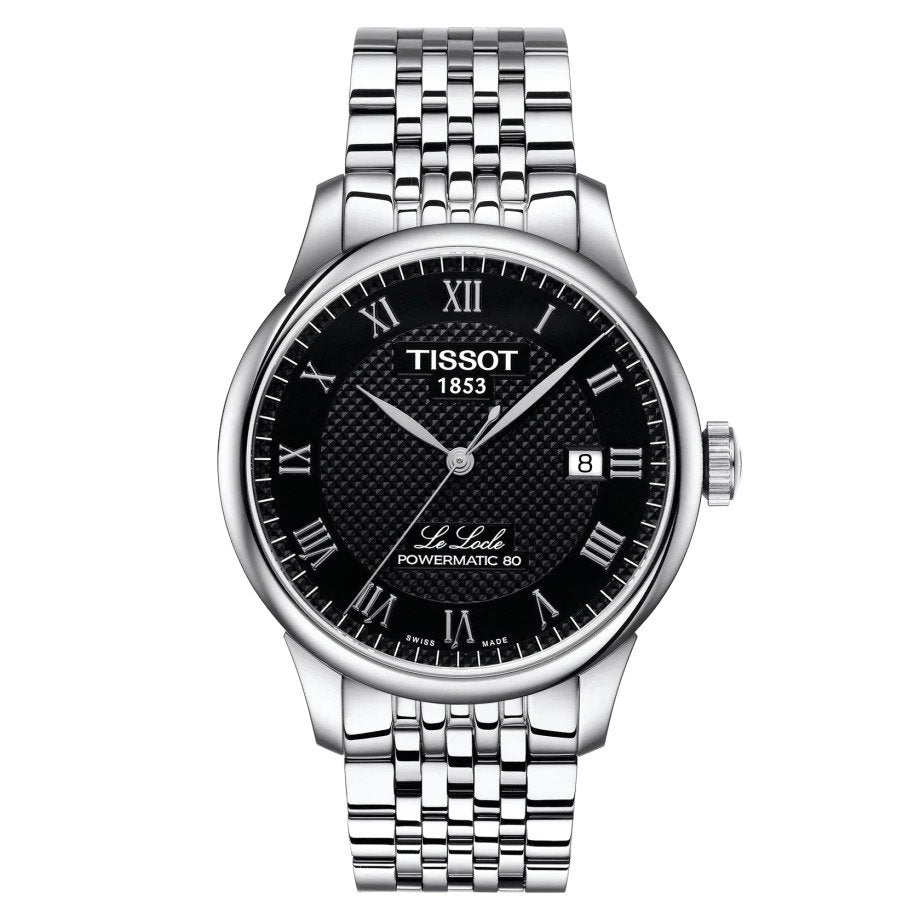 Tissot Le Locle Powermatic 80 (cadran noir / 39mm)