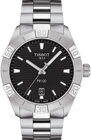 Tissot PR 100 Sport Quartz (Black Dial / 42mm)