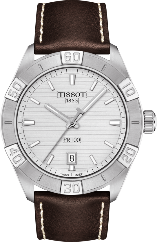 Tissot PR 100 Sport Quartz (Silver Dial / 42mm)