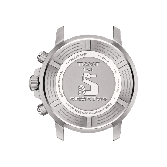 Chronographe Tissot Seastar 1000 à quartz (cadran rouge / 45,5 mm)