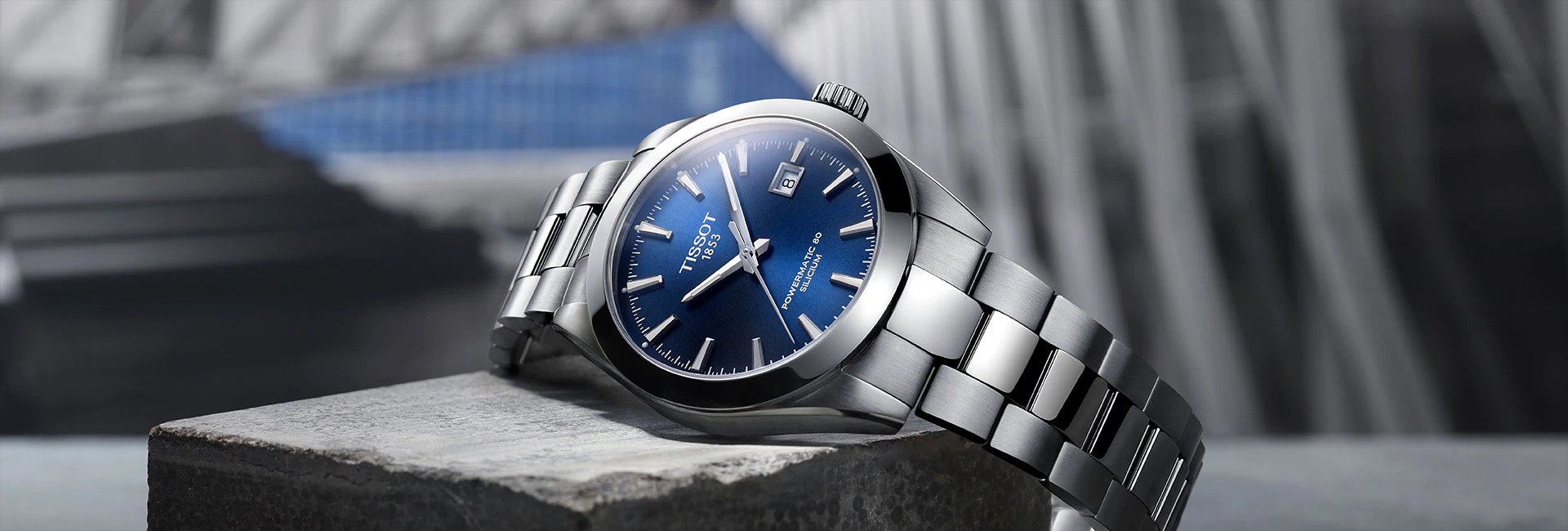 Tissot Gentleman Powermatic 80 Silicium (Blue Dial / 40mm)